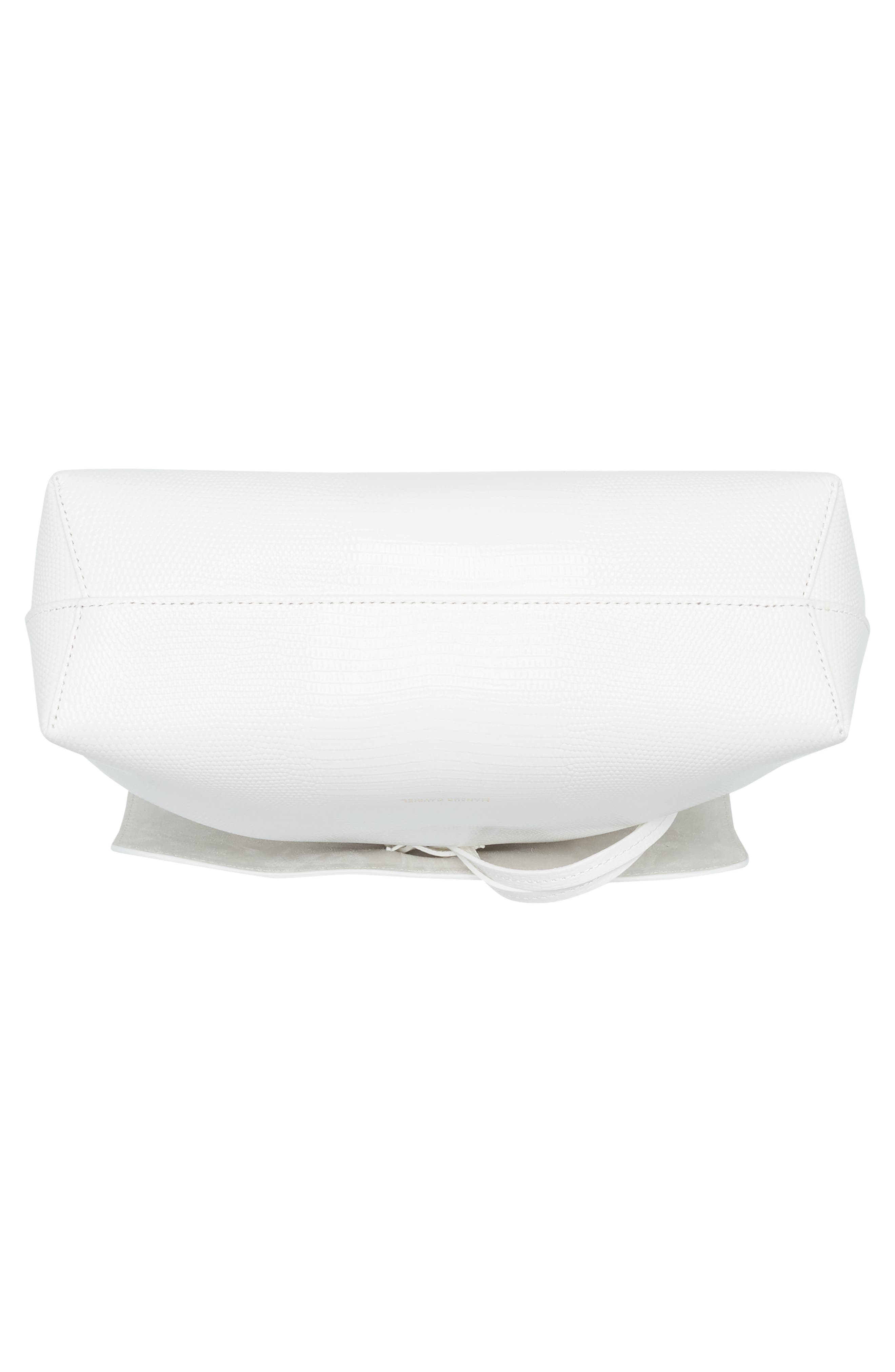 Mansur Gavriel Mini Soft Lady Lizard Embossed Leather Bag, Alternate, color, 