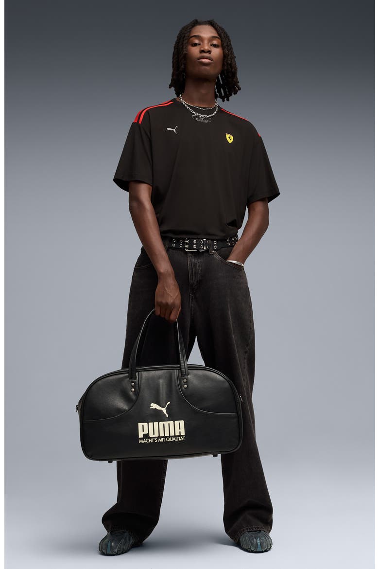 Ferrari CLOUDSPUN Performance T-Shirt, Alternate, color, PUMA BLACK