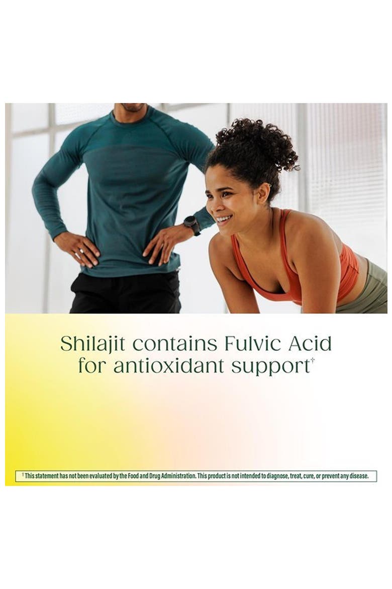 Shilajit 10,000mg With Fulvic Acid, Vegan, Gluten Free, 60 Capsules, Alternate, color, None