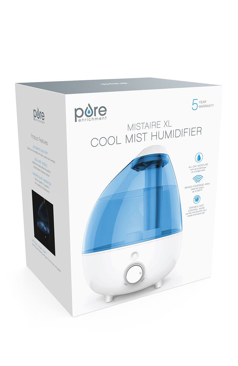 PURE ENRICHMENT MistAire XL Ultrasonic Cool Mist Humidifer, Alternate, color, 0