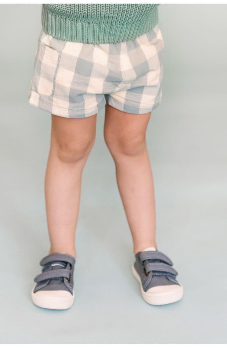 Pehr Kids' Print Organic Cotton Shorts, Alternate, color, Pond