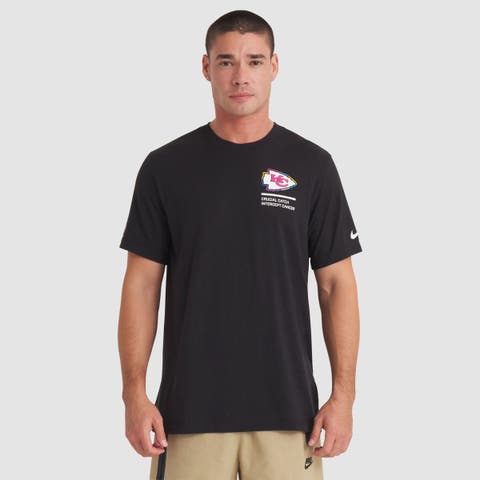 Men's Nike Black Kansas City Chiefs 2025 NFL Crucial Catch Tri-Blend Dri-FIT T-Shirt