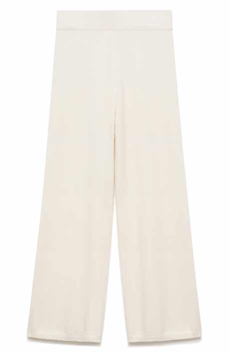Cashmere Wide Leg Pants