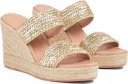 LK Bennett Renlee Platform Wedge Espadrille Sandal