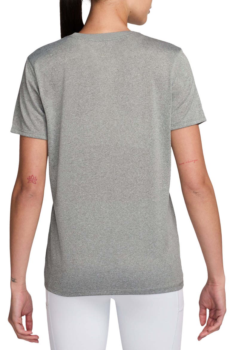 Swoosh Dri-FIT T-Shirt, Alternate, color, TUMBLED GREY/ SILVER
