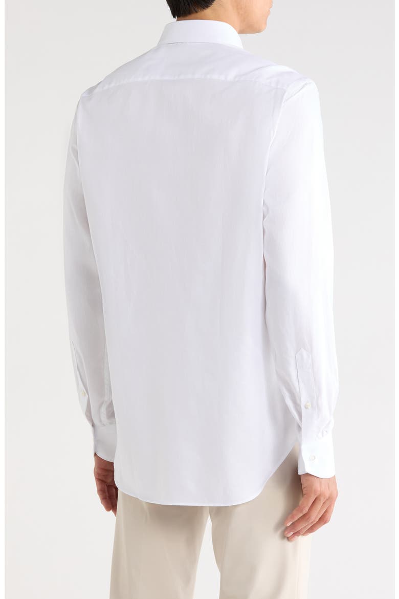 Cotton Dress Shirt, Alternate, color, WHITE