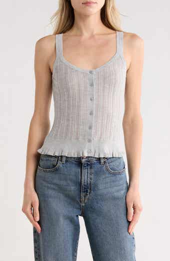 Ulla Johnson Callie Pointelle Knit Camisole