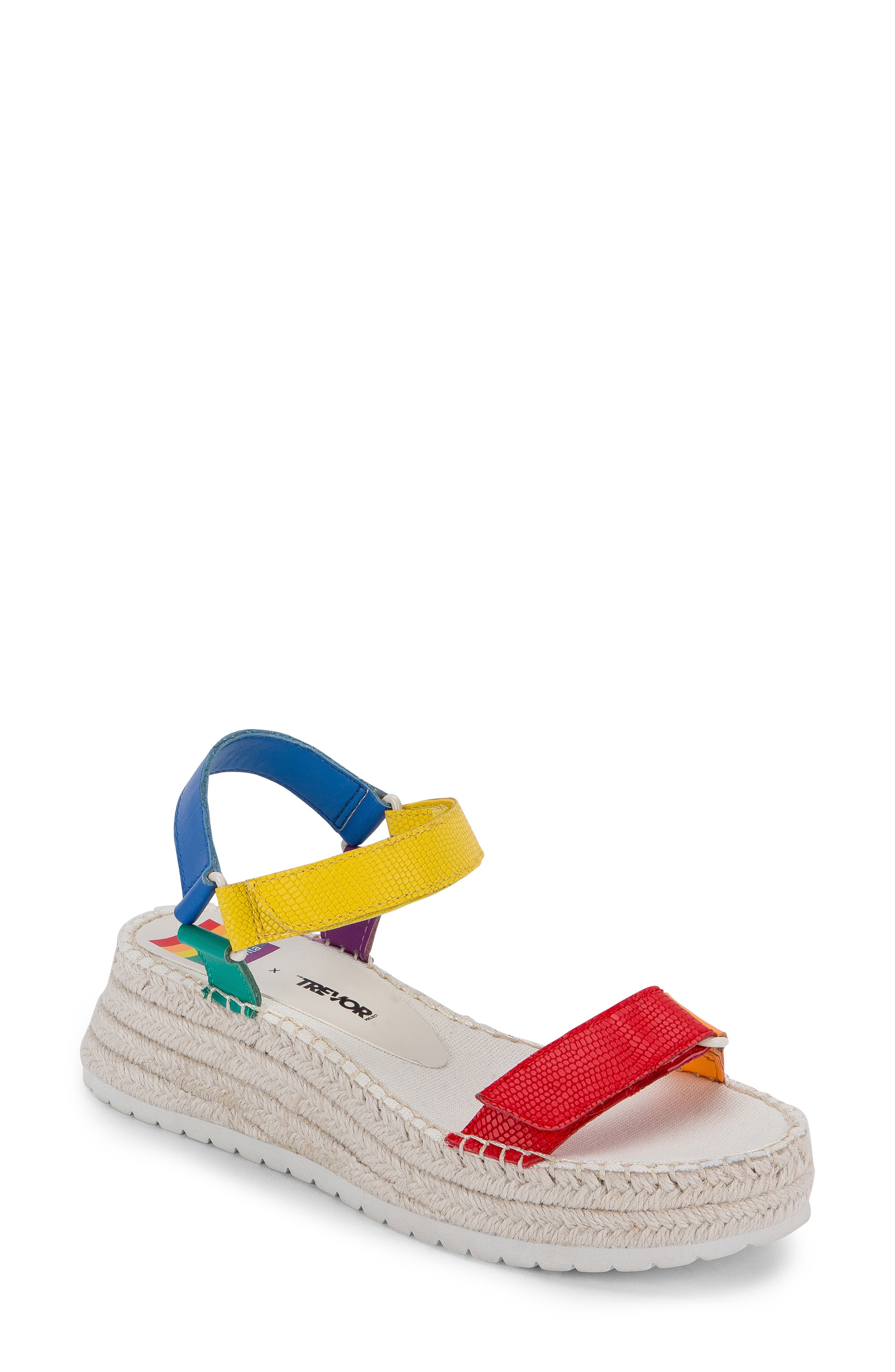 Dolce Vita Myra Pride Platform Espadrille Sandal, Main, color, 