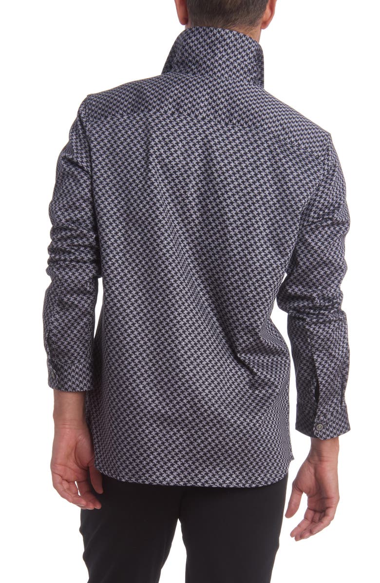 PINO BY PINOPORTE Button Front Shirt, Alternate, color, Black