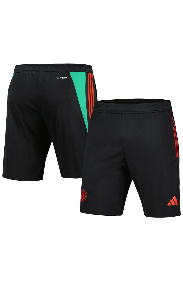 adidas Men's adidas Black Manchester United 2023/24 Training AEROREADY Shorts, Main, color, Black