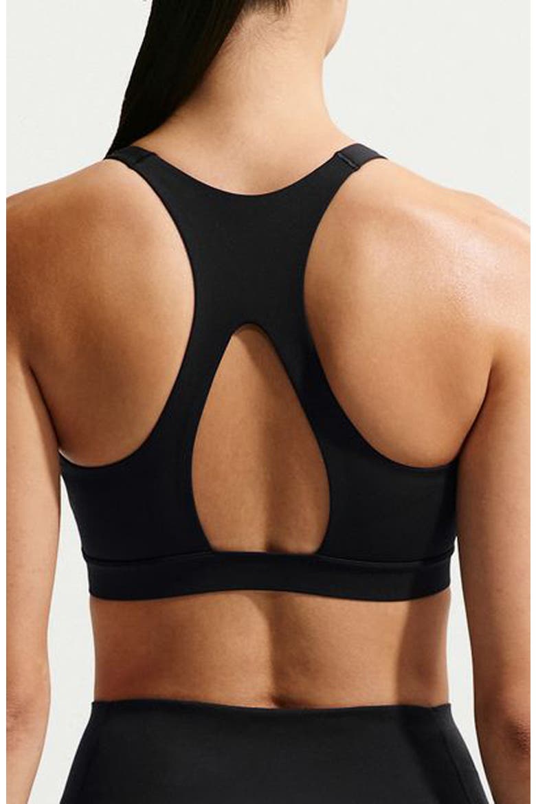 Universa Dri-FIT Padded Sports Bra, Alternate, color, 010 BLACK/DKSKGY