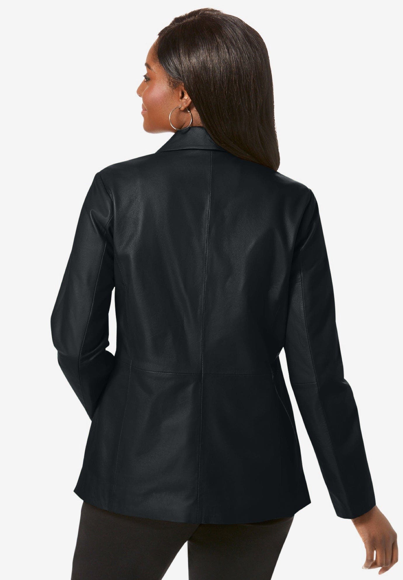 Leather Blazer - image 2