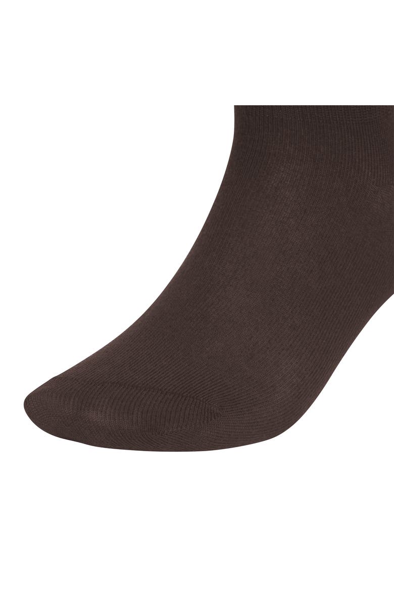 adidas Gender Inclusive Originals Luna Assorted 3-Pack Quarter Socks, Alternate, color, Aurora Brown/ Pink/ White