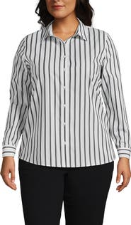 Lands' End No Iron Supima Cotton Long Sleeve Shirt
