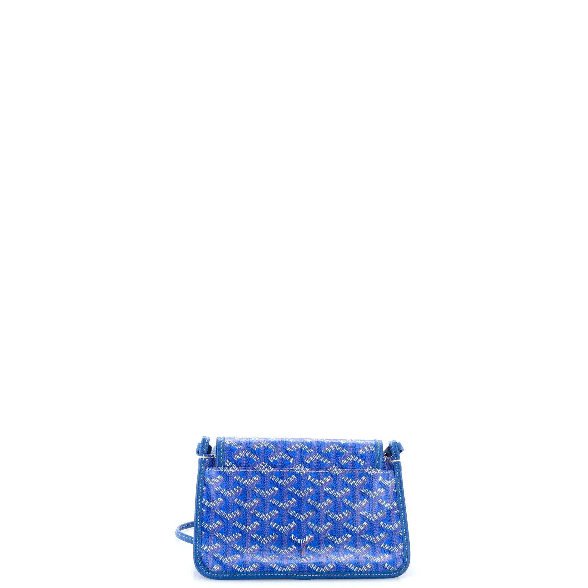 Plumet Clutch Wallet Coated Canvas, Alternate, color, Blue