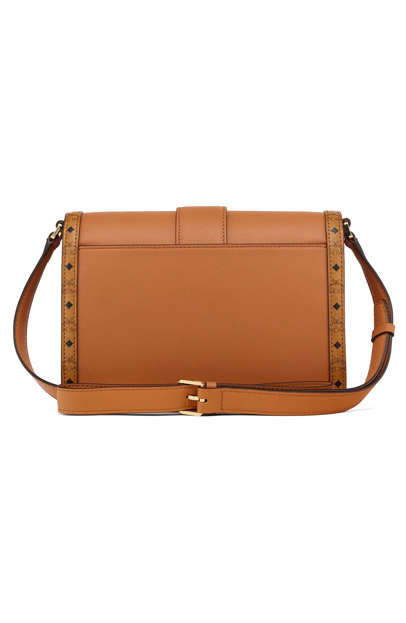 MCM Small Tracy Leather Shoulder Bag, Alternate, color, 