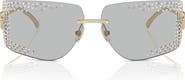 Jimmy Choo 78mm Oversize Pillow Sunglasses