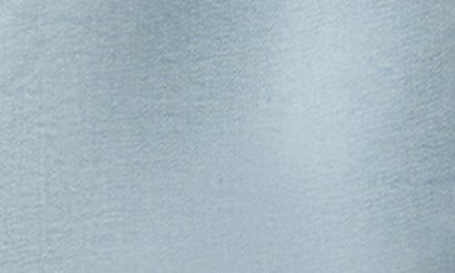 Travismathew Chambray Tie Waist Shorts In Light Wash