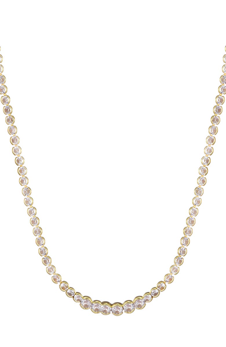 Adornia Crystal Tennis Bracelet & Necklace Set, Alternate, color, 