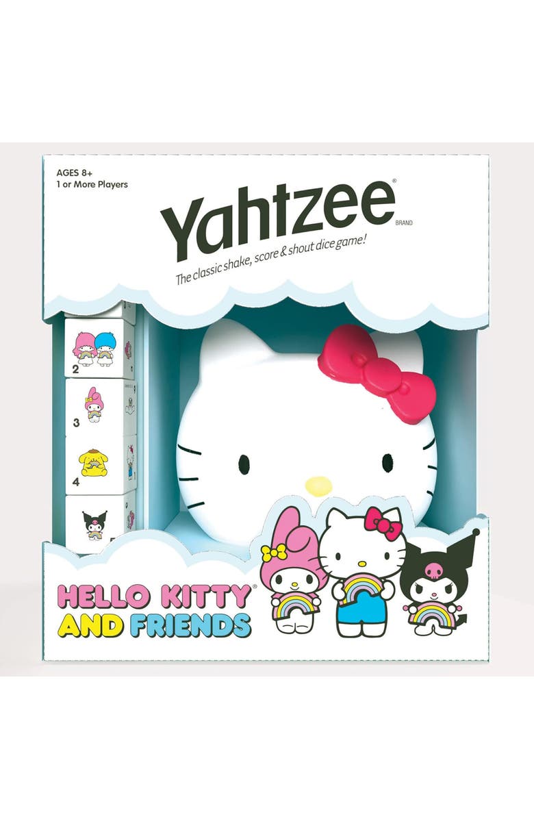 YAHTZEE Hello Kitty & Friends Dice Game, Alternate, color, Multicolored