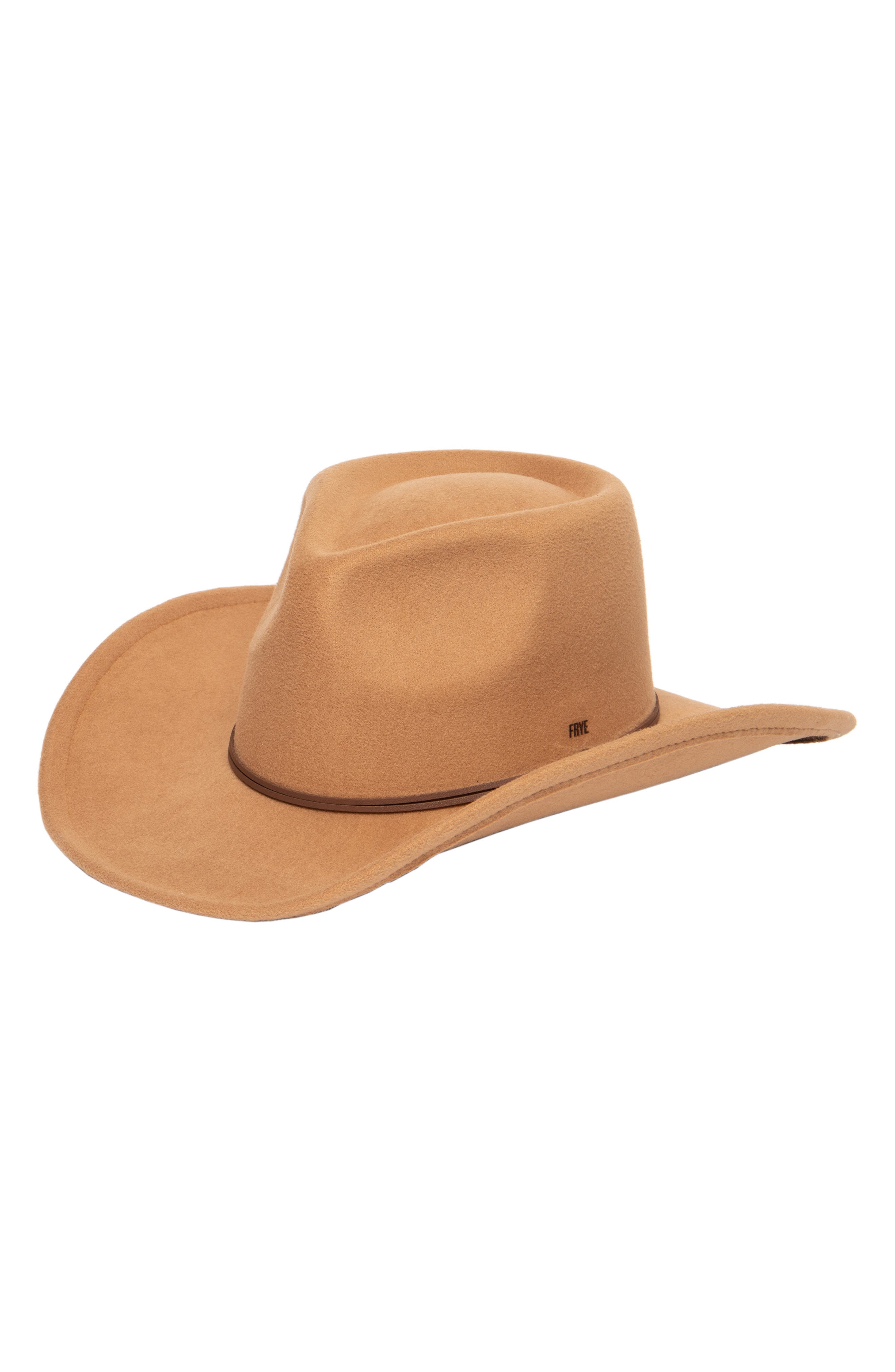 Frye Faux Felt Cowboy Hat (Women) | Nordstromrack display picture 3
