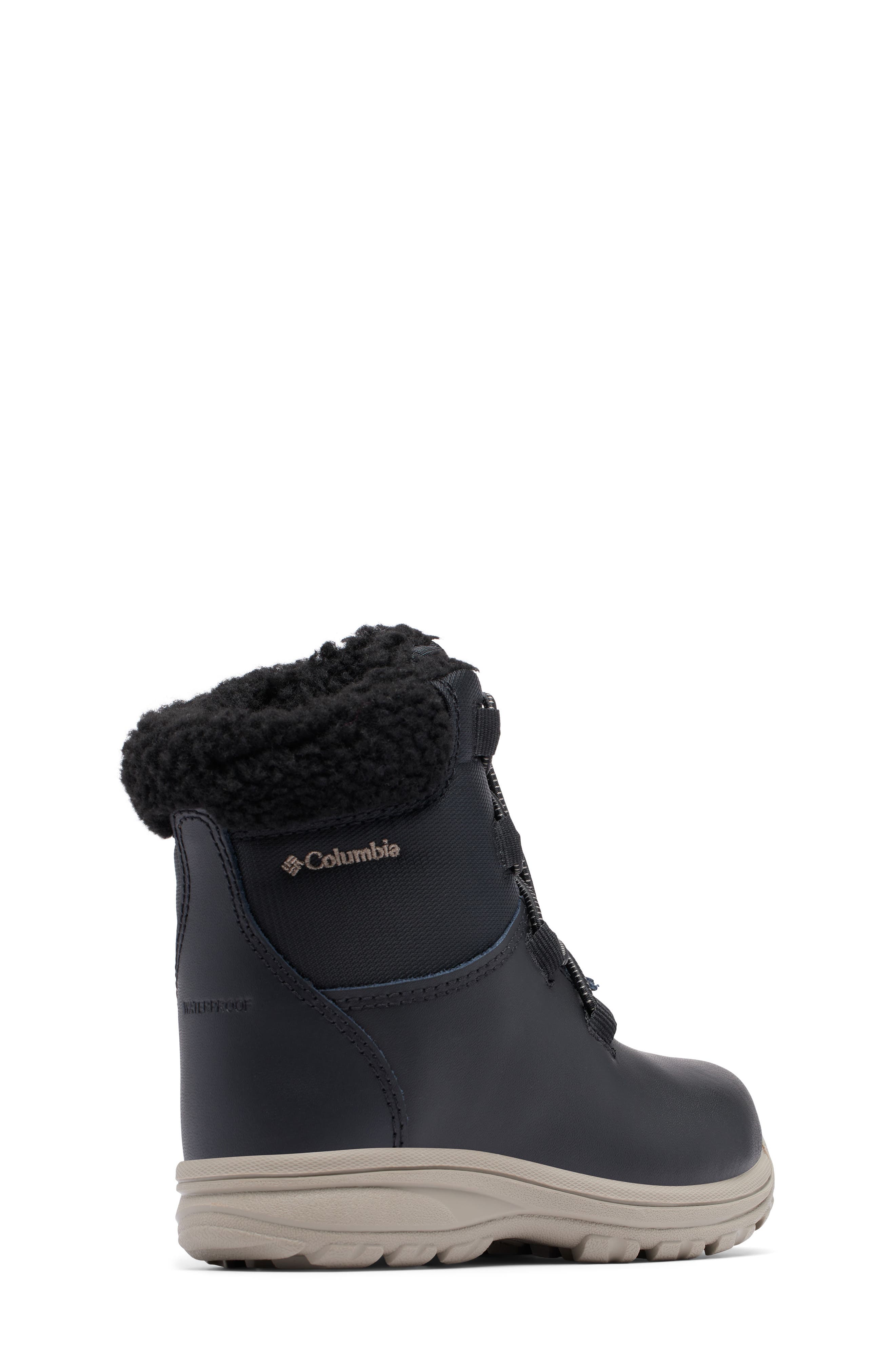 Columbia Kids' Moritza Snow Boot, Alternate, color, Black/ Kettle