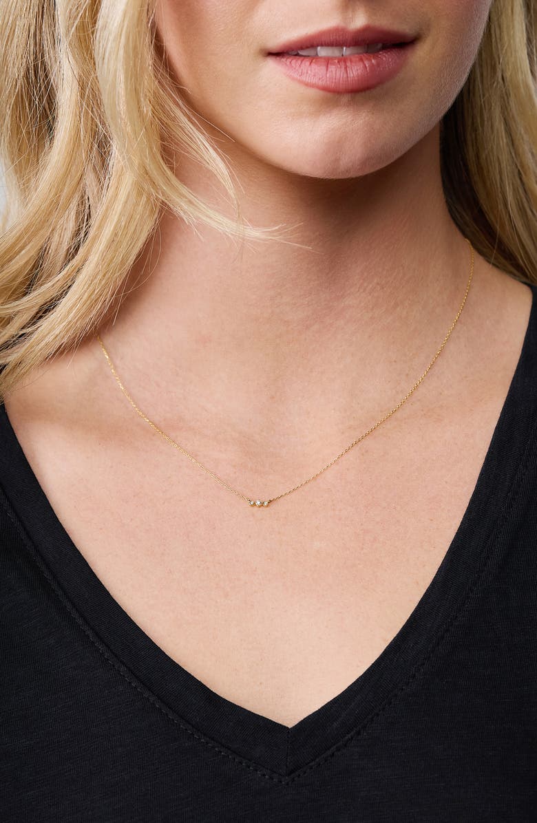 Bony Levy BL Icon Diamond Pendant Necklace, Alternate, color, 18Ky