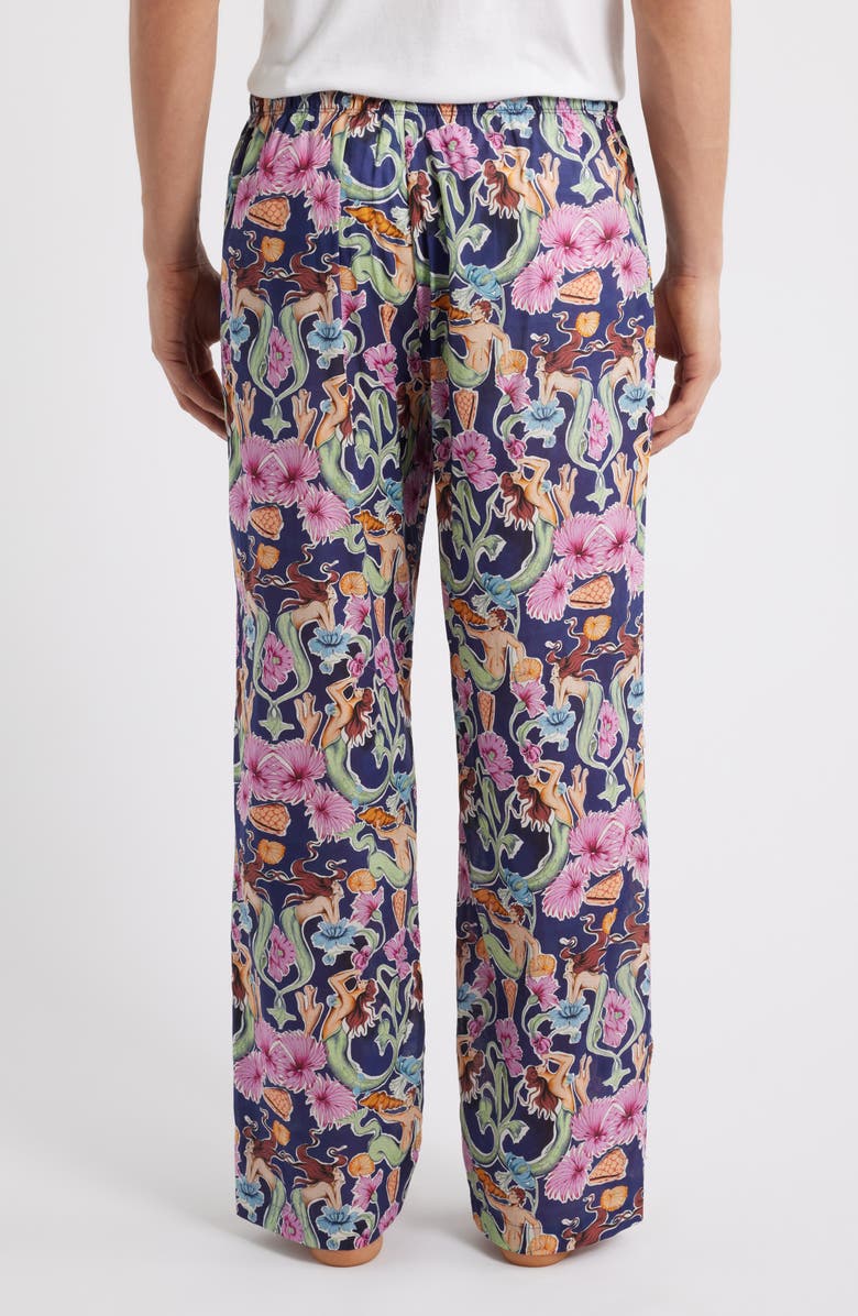 The Lazy Poet Drew Calypso Pajama Pants, Alternate, color, Blue