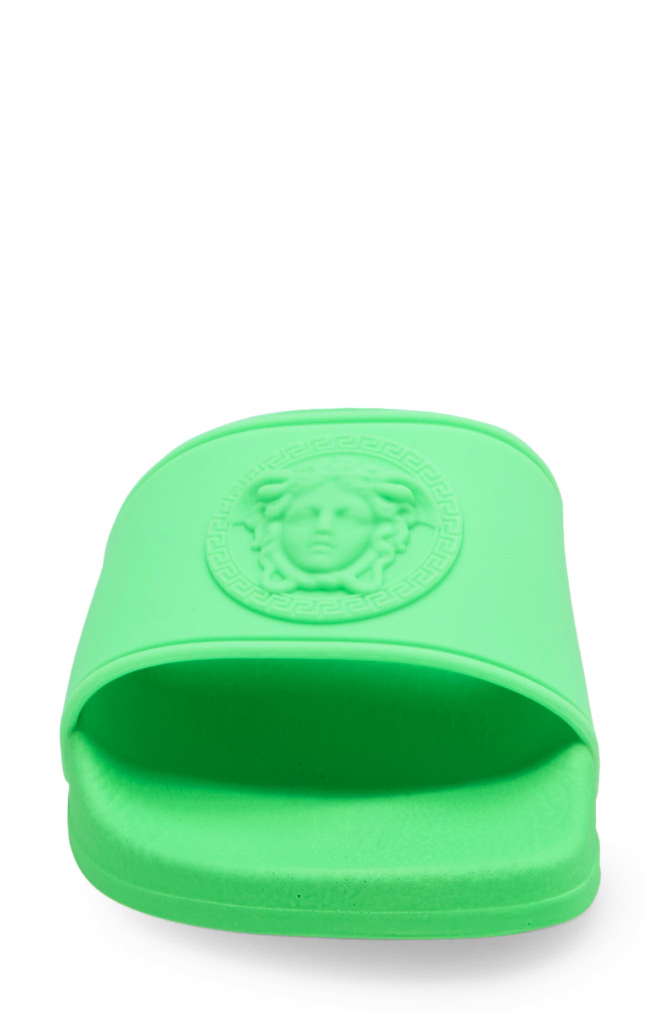 Kids' Palazzo Medusa Slide Sandal, Alternate, color, FLUO GREEN