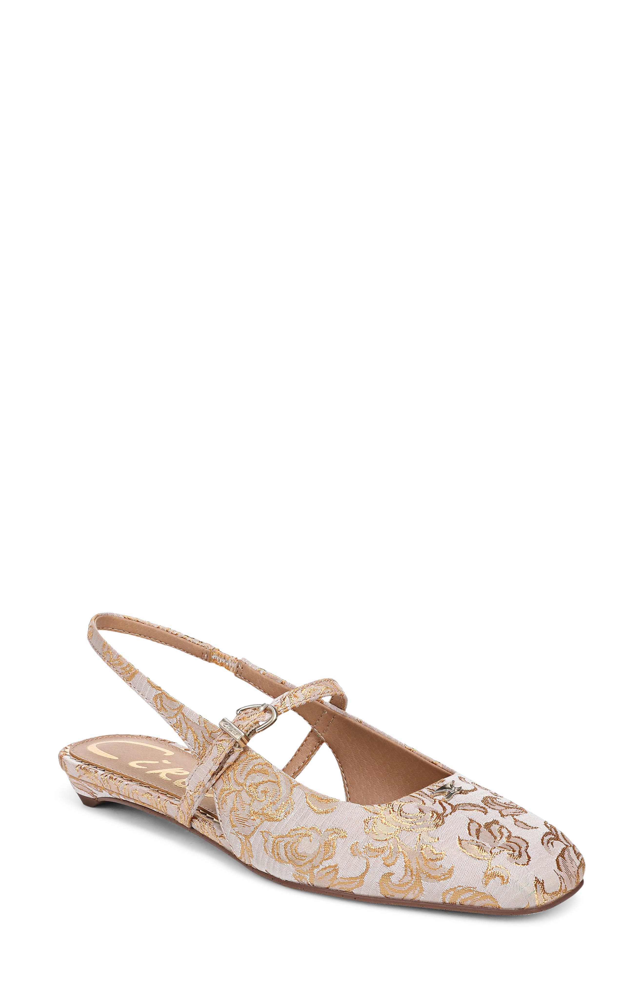Circus NY by Sam Edelman Elara Slingback Flat, Main, color, Blushmulti