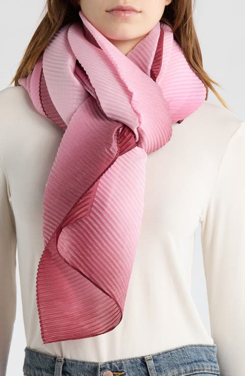 Ombré Crinkle Oversize Scarf
