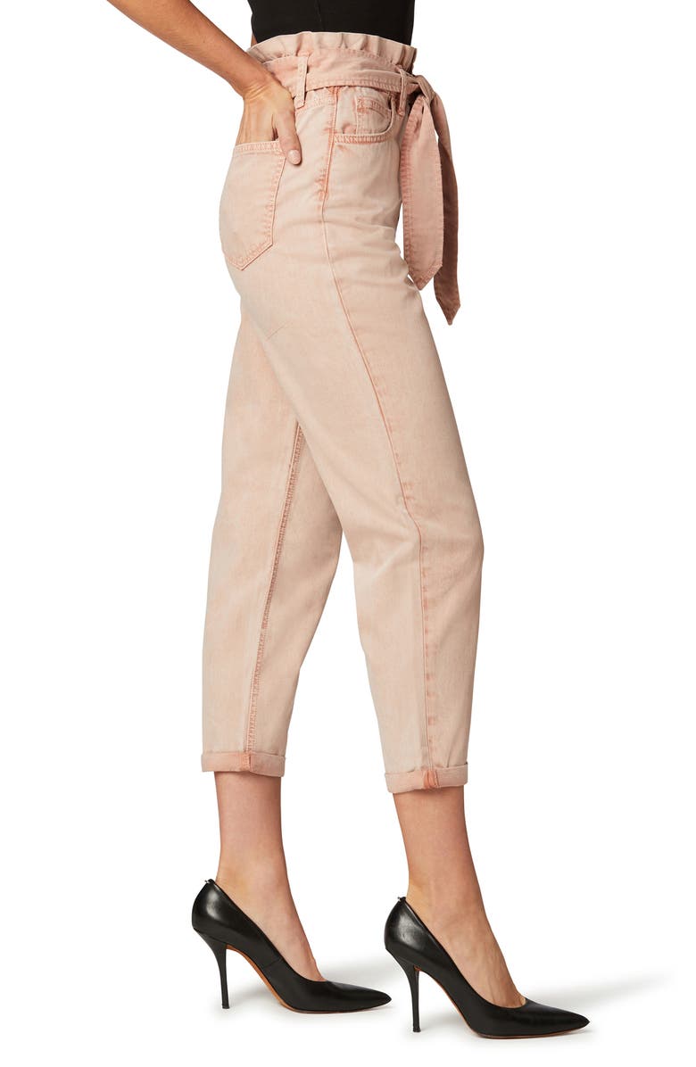 Joe's The Brinkley Paperbag Waist Crop Straight Leg Jeans, Alternate, color,