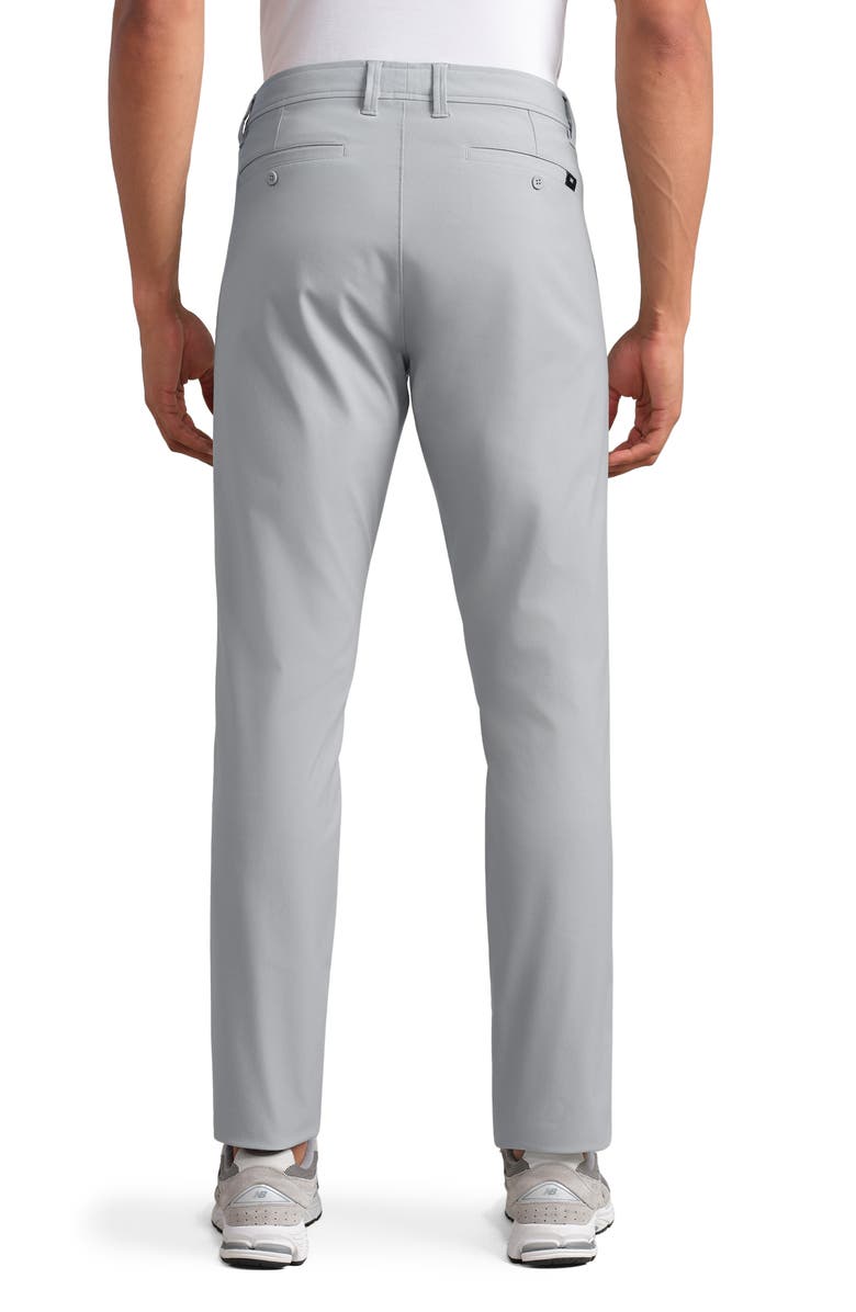 Rhone Nomad Slim Fit Tech Water Repellent Chinos, Alternate, color, Steel Gray