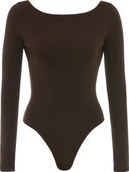 HOUSE OF CB Inoe Long Sleeve Rib Bodysuit