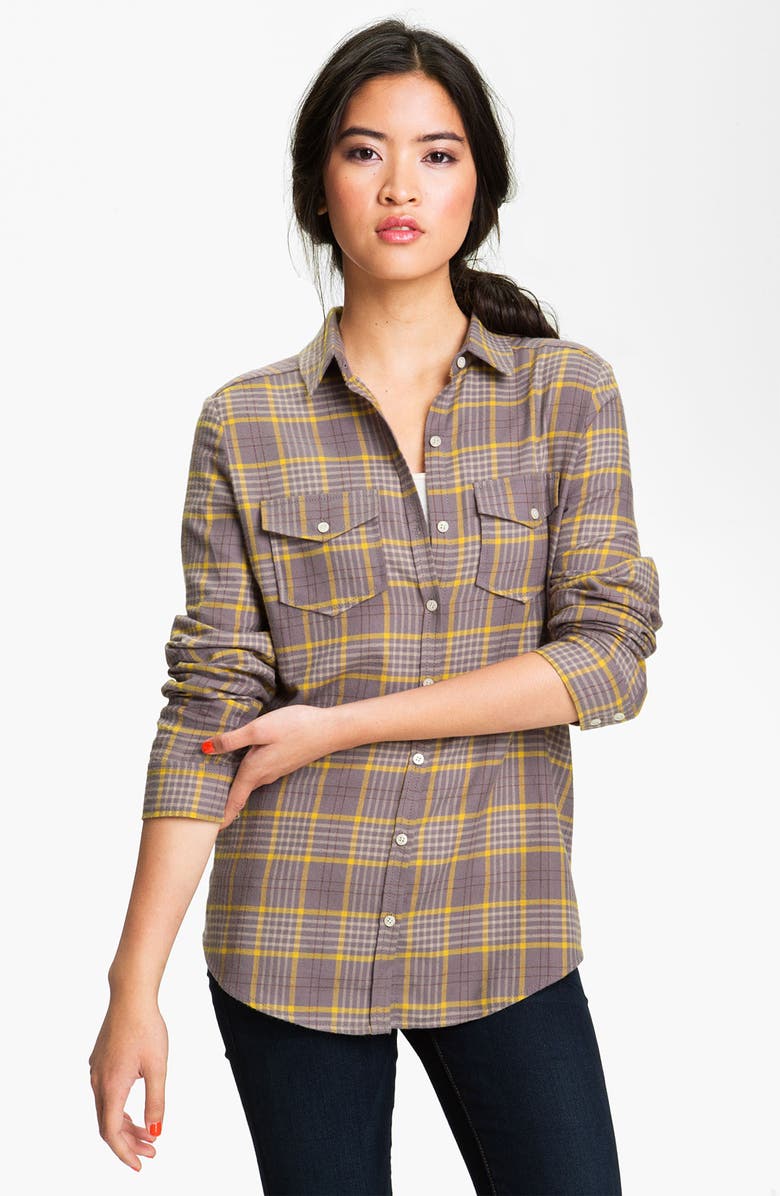 Rubbish<sup>®</sup> Plaid Cotton Shirt, Main, color, 