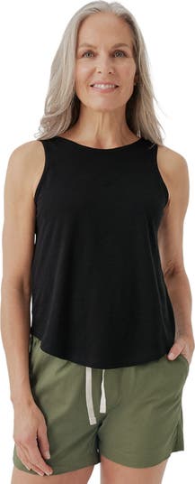売れ筋商品|||パクト カットソー トップス レディース Women's Organic Cotton Featherweight Slub Reversible Tank Black Pact Organic Featherweight Slub Reversible Tank | Nordstrom