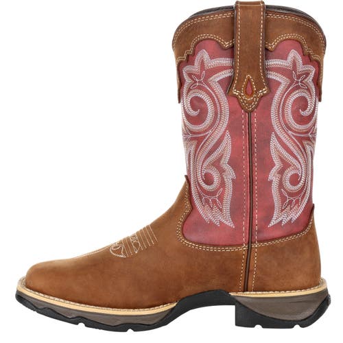 Durango Red Western Boot In Brown