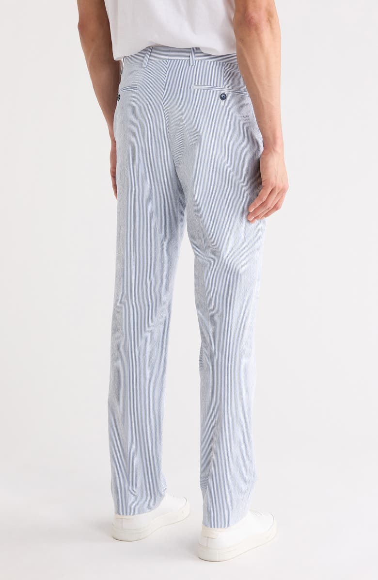 Tommy Hilfiger Stripe Seersucker Pants, Alternate, color, Blue/White Seersucker Stripe