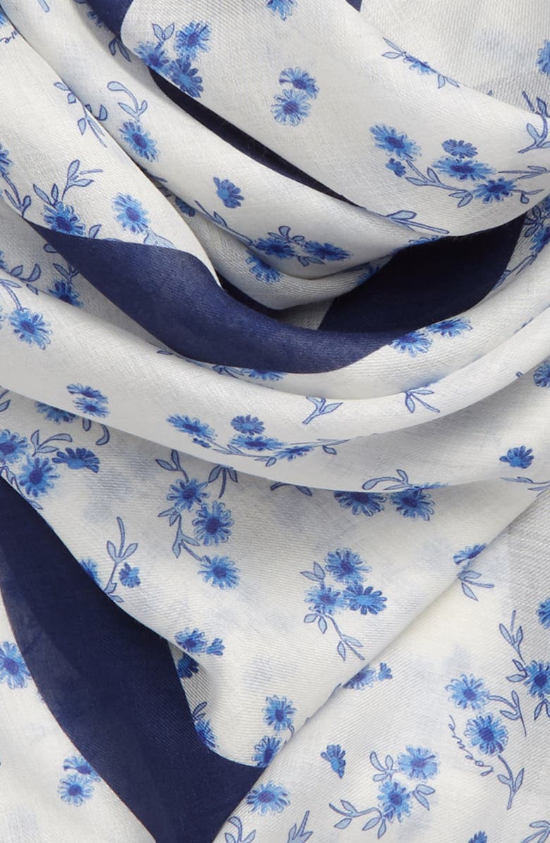 Loewe Flower Scarf, Alternate, color, 