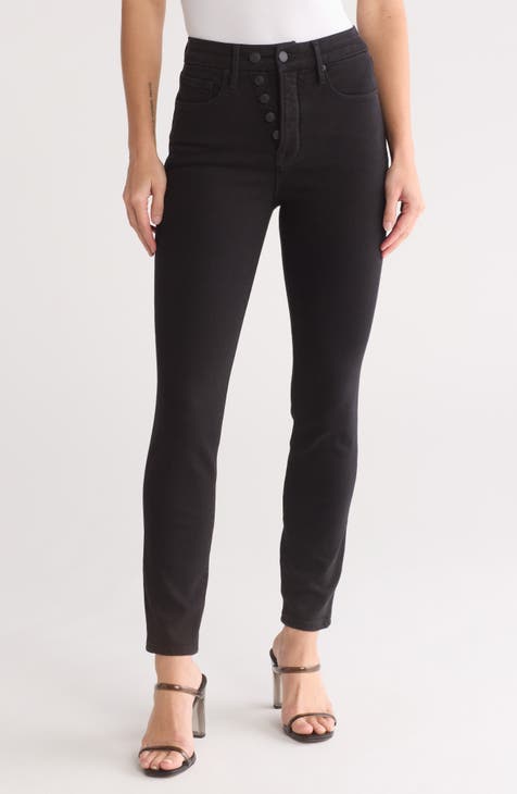 Good Legs Skinny Jeans (Black 001) (Regular & Plus)