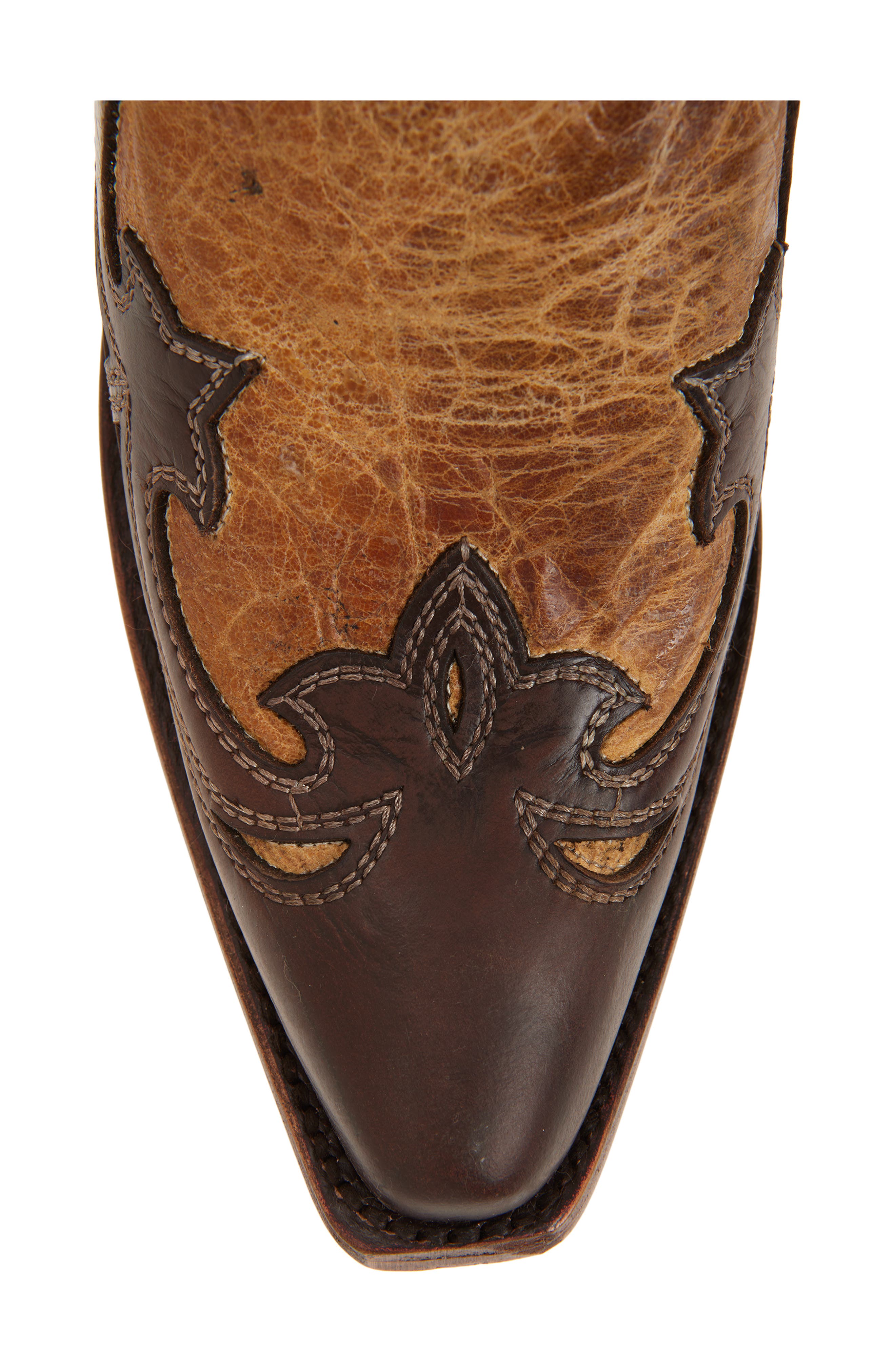 CORRAL Eagle Overlay Western Boot, Alternate, color, 