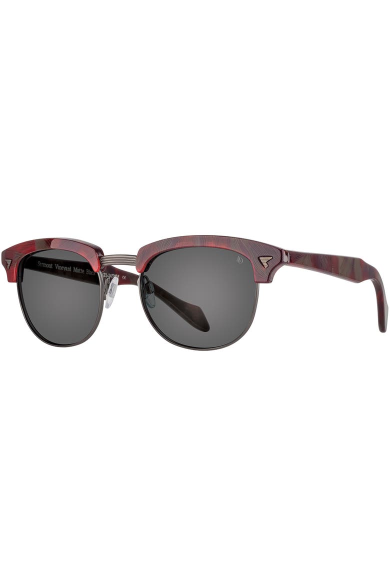 Sirmont 51mm Wayfarer Nylon Non Polarized, Alternate, color, Vineyard Matte Black - GYN