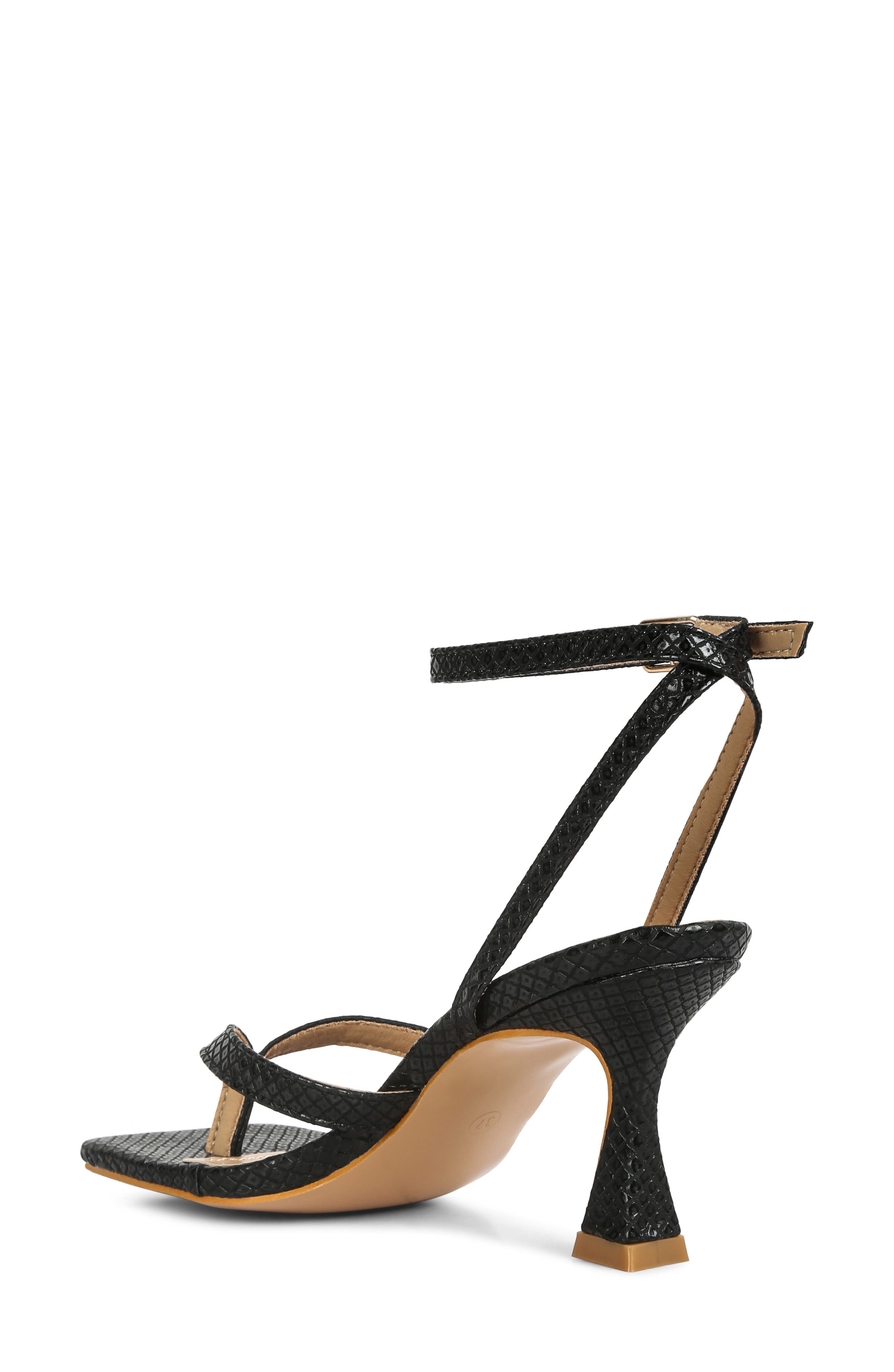 LONDON RAG Celty Croc Embossed Sandal, Alternate, color, 