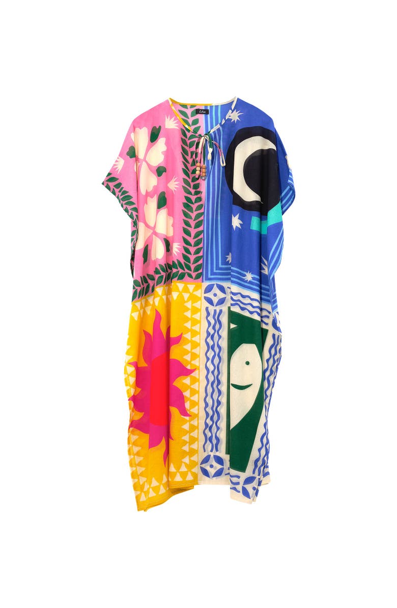 Echo Summer Escape Caftan, Main, color, 