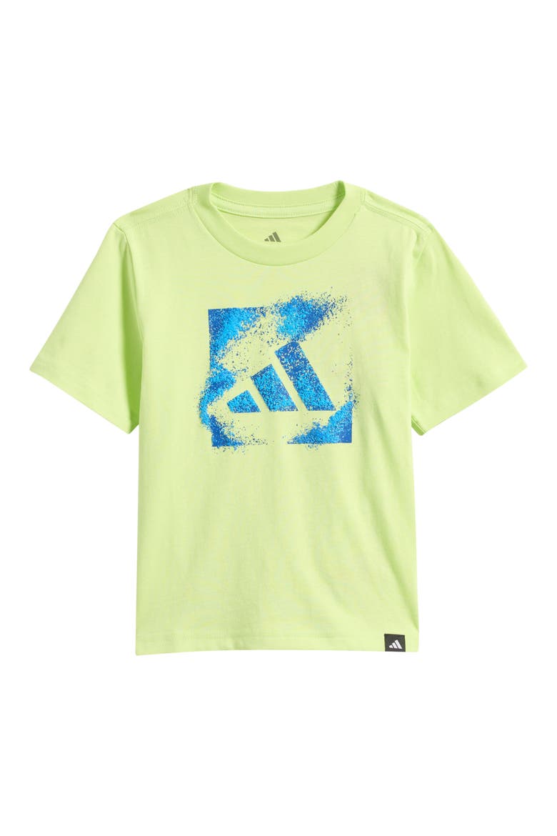 Kids' Cotton Graphic T-Shirt, Main, color, PULSE LIME