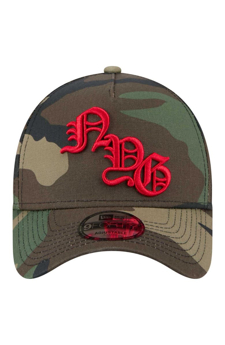 New Era Men's New Era Camo New York Giants Mystic Camo A-Frame 9FORTY Adjustable Hat, Alternate, color, Camo