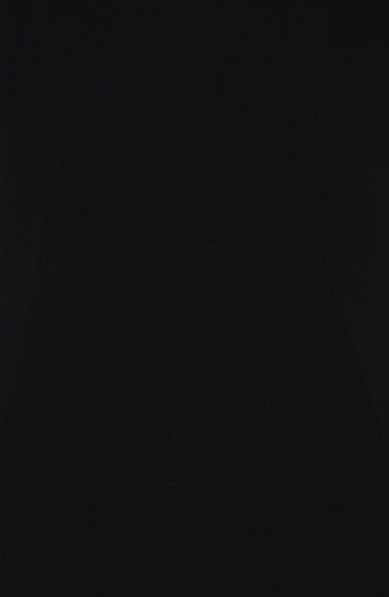 HOUSE OF CB Raphaella Stretch Crepe Mermaid Gown, Alternate, color, Black