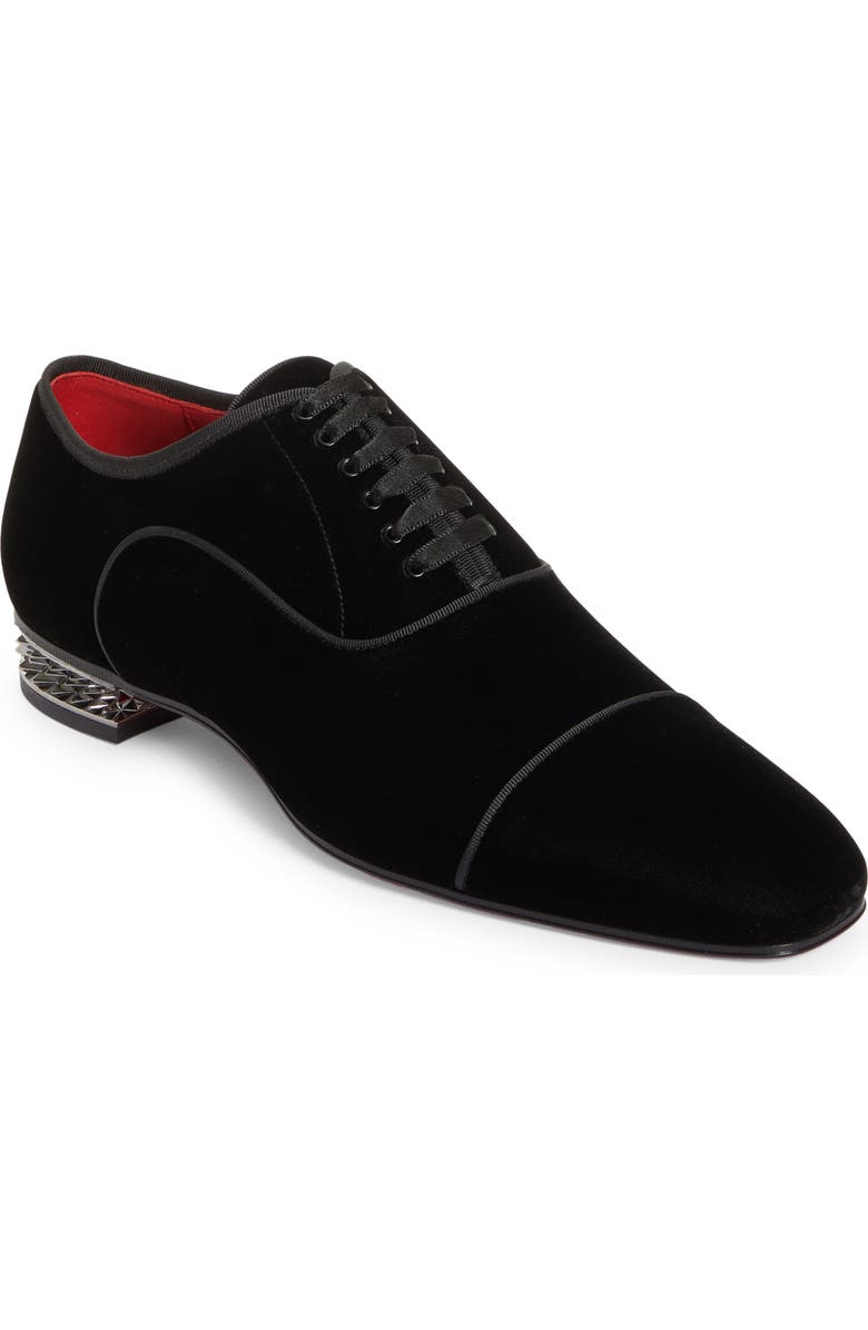 Christian Louboutin Greggyrocks Velvet Oxford, Main, color,