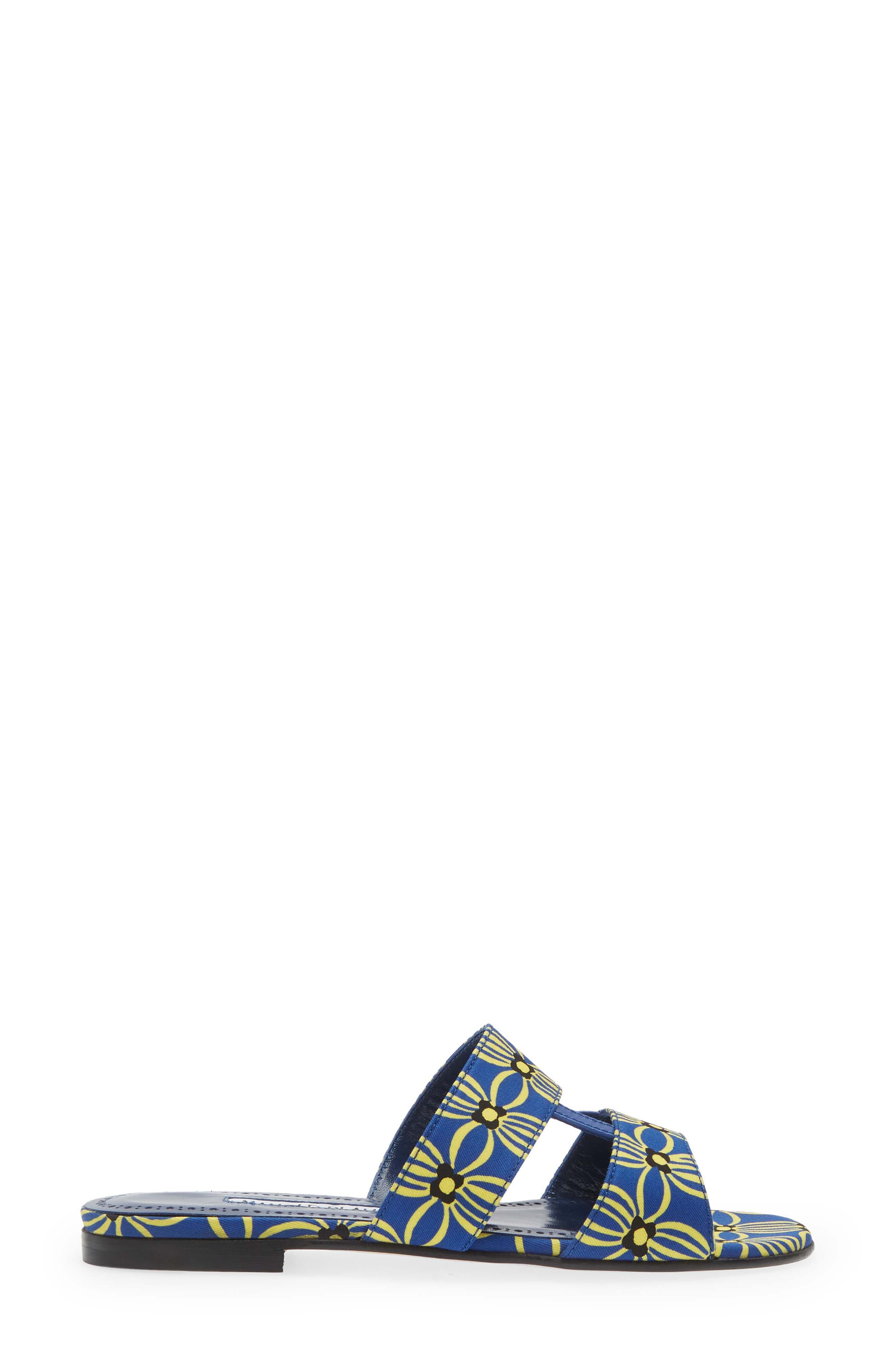 Manolo Blahnik Chus Slide Sandal, Alternate, color, 
