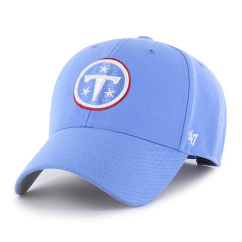 Men's '47  Light Blue Tennessee Titans MVP Adjustable Hat